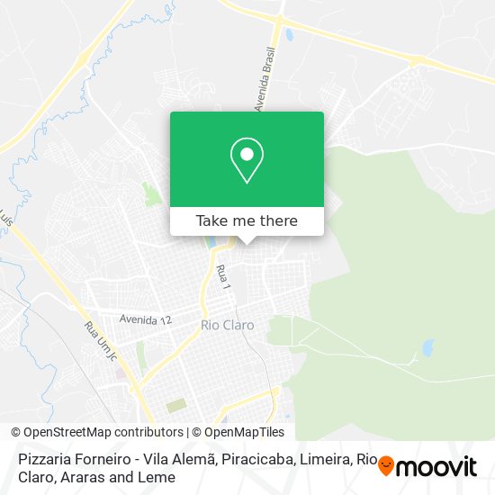 Pizzaria Forneiro - Vila Alemã map