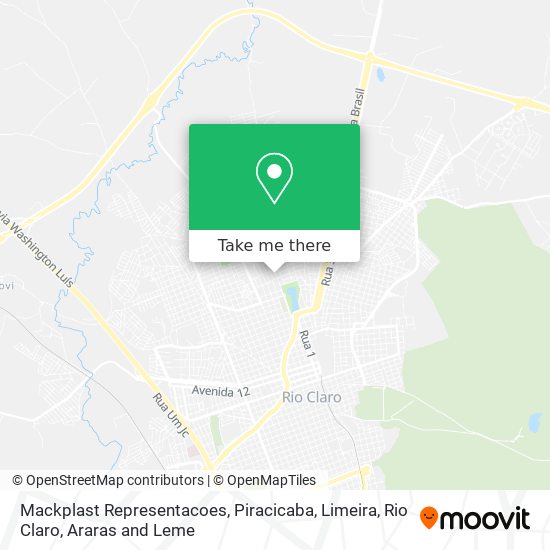 Mackplast Representacoes map