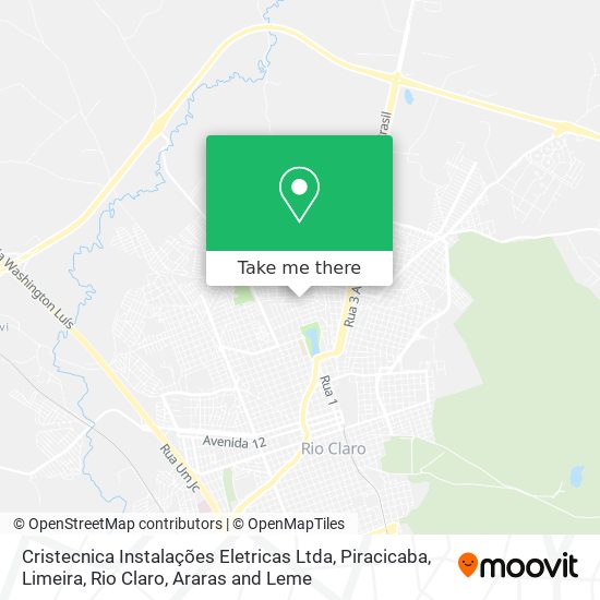 Cristecnica Instalações Eletricas Ltda map