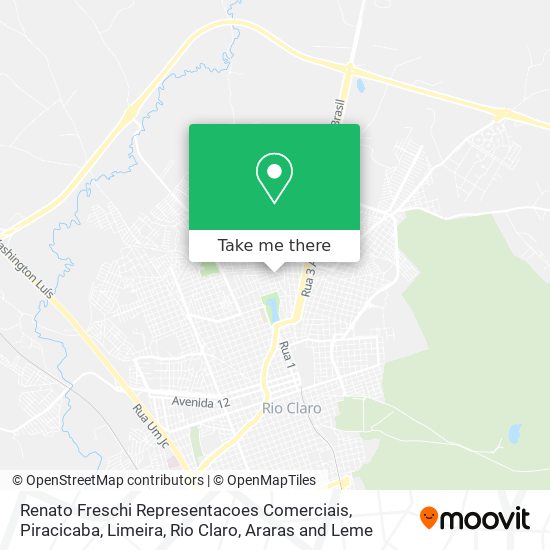 Renato Freschi Representacoes Comerciais map