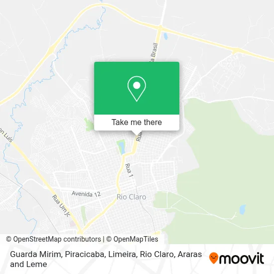 Guarda Mirim map