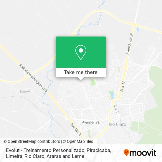 Evolut - Treinamento Personalizado map