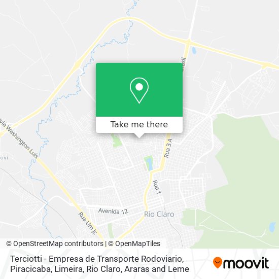 Terciotti - Empresa de Transporte Rodoviario map