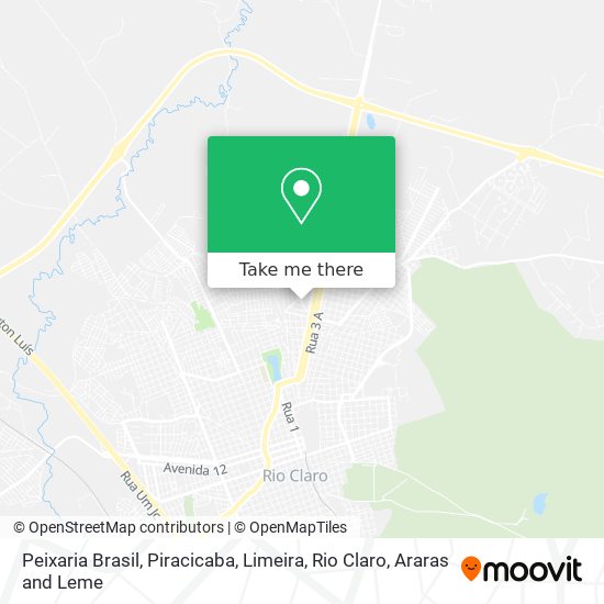 Peixaria Brasil map