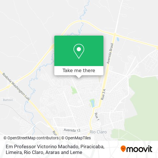 Em Professor Victorino Machado map