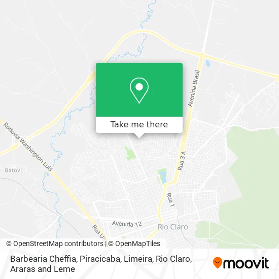 Barbearia Cheffia map