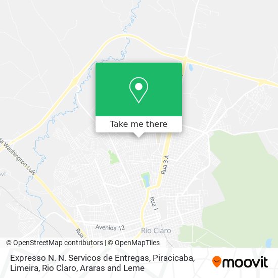 Expresso N. N. Servicos de Entregas map