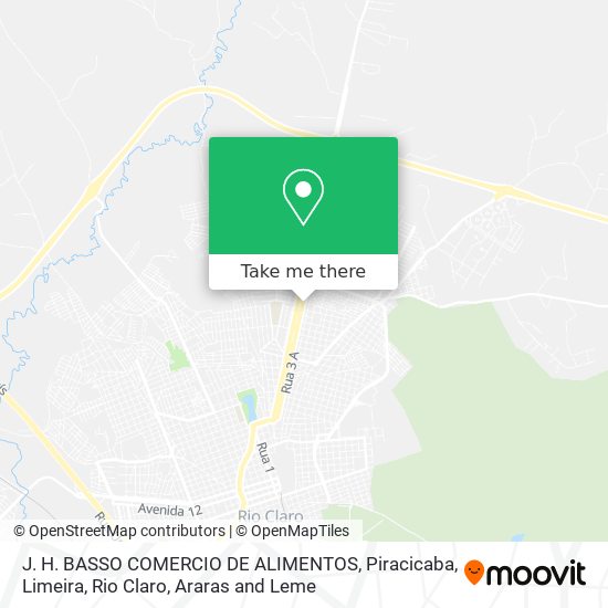 J. H. BASSO COMERCIO DE ALIMENTOS map