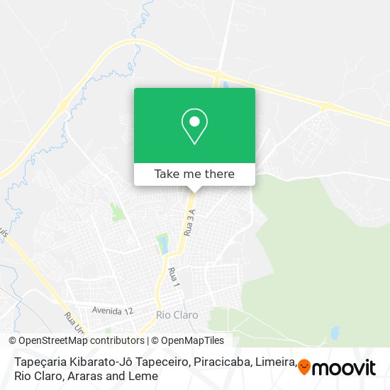 Tapeçaria Kibarato-Jô Tapeceiro map