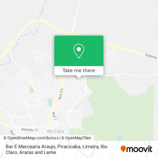 Bar E Mercearia Araujo map