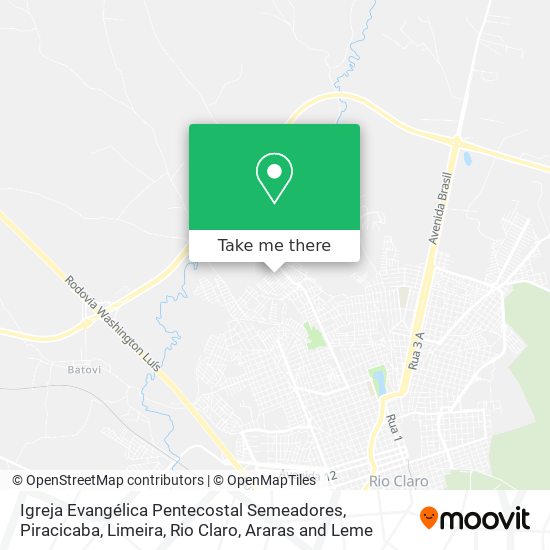 Igreja Evangélica Pentecostal Semeadores map