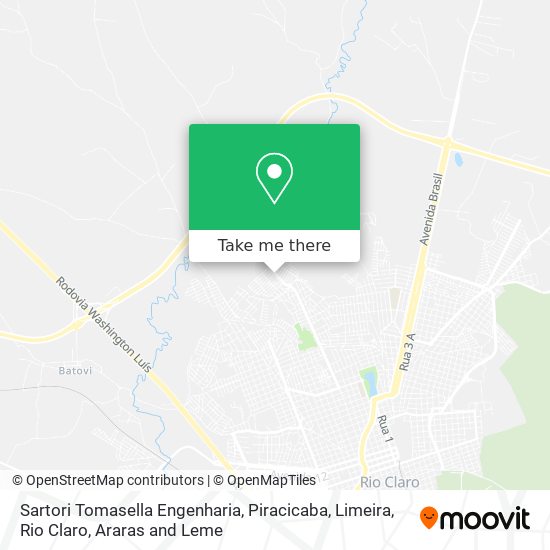 Sartori Tomasella Engenharia map