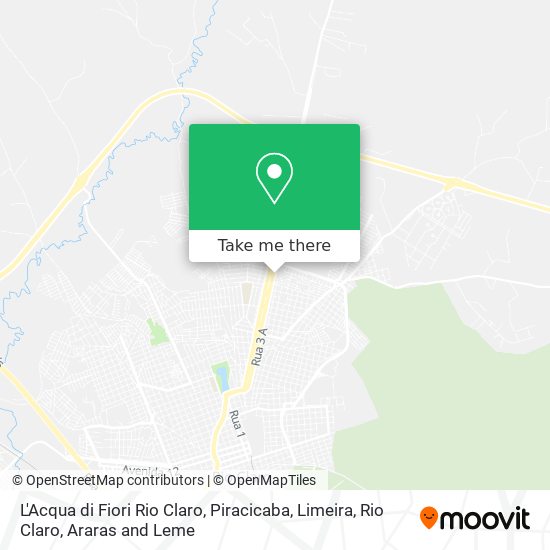 L'Acqua di Fiori Rio Claro map