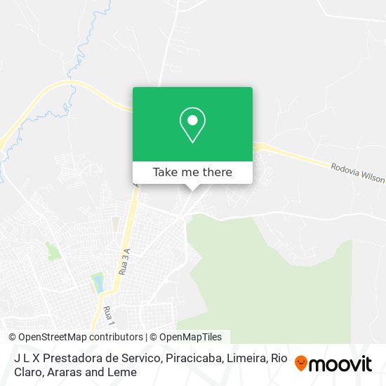 J L X Prestadora de Servico map