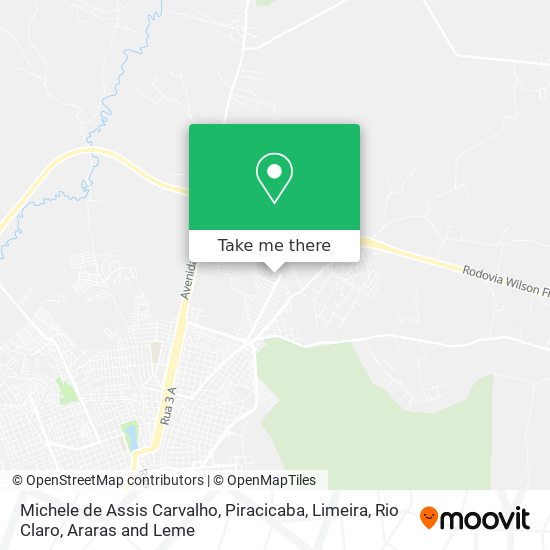Michele de Assis Carvalho map