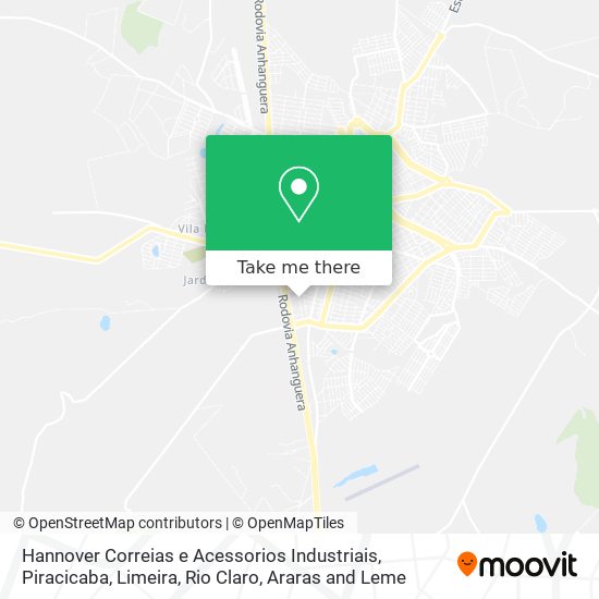 Hannover Correias e Acessorios Industriais map
