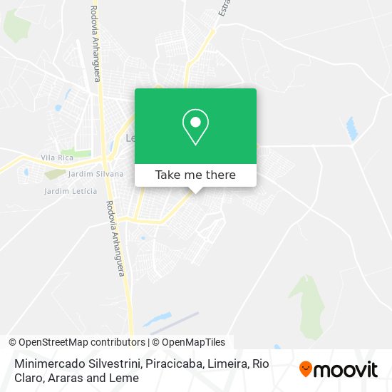 Minimercado Silvestrini map