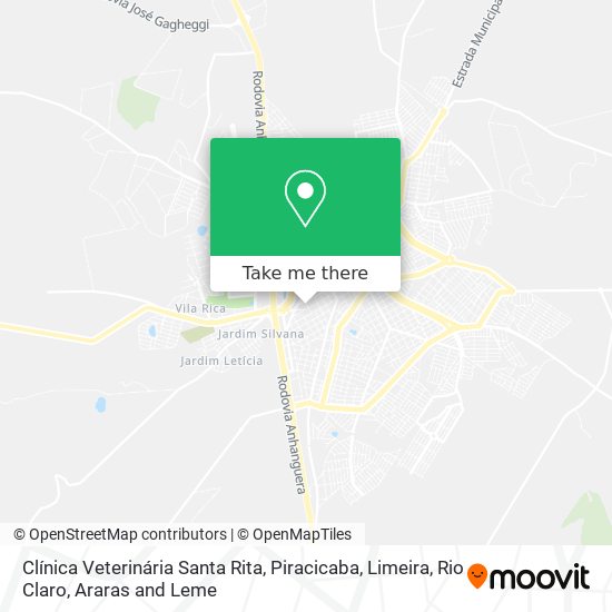 Clínica Veterinária Santa Rita map