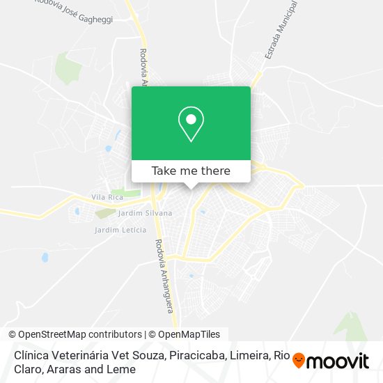 Clínica Veterinária Vet Souza map