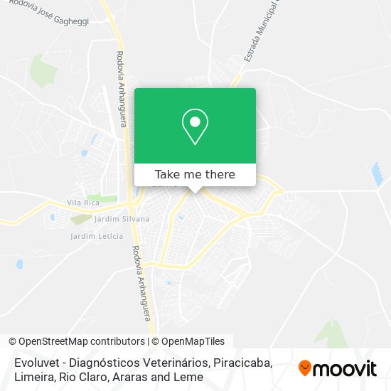 Evoluvet - Diagnósticos Veterinários map
