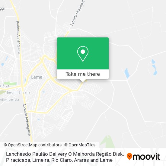 Lanchesdo Paulão Delivery O Melhorda Região Disk map