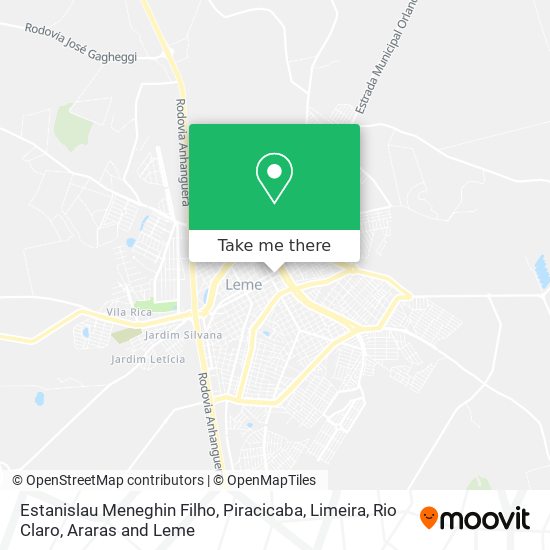 Estanislau Meneghin Filho map