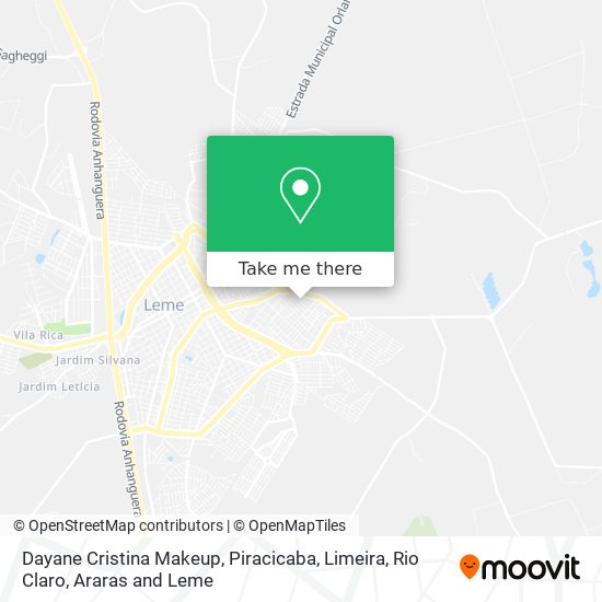 Dayane Cristina Makeup map
