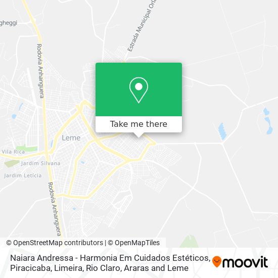Naiara Andressa - Harmonia Em Cuidados Estéticos map