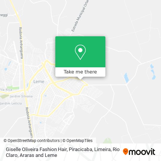 Giselle Oliveira Fashion Hair map