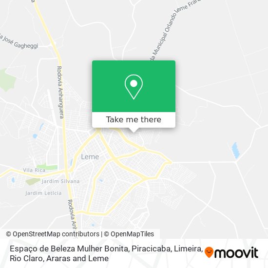Espaço de Beleza Mulher Bonita map