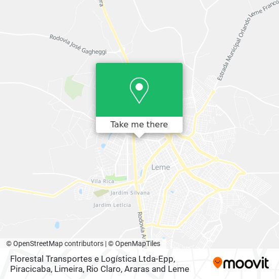 Florestal Transportes e Logística Ltda-Epp map