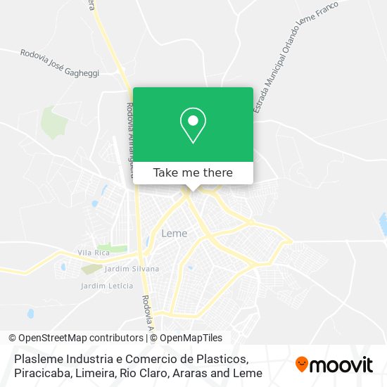 Plasleme Industria e Comercio de Plasticos map