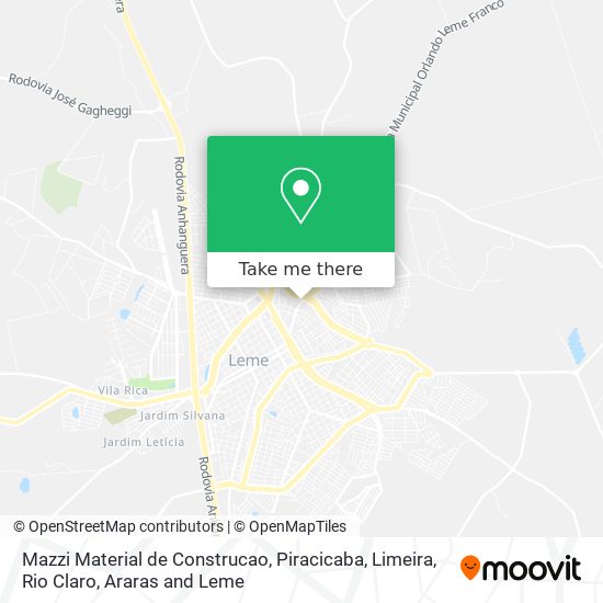 Mazzi Material de Construcao map