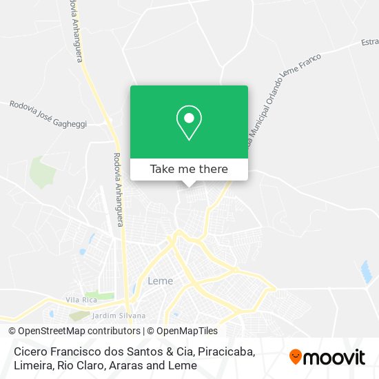 Cicero Francisco dos Santos & Cia map