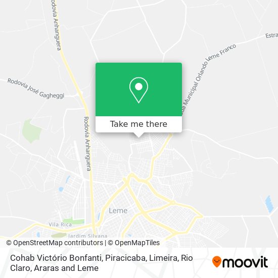 Cohab Victório Bonfanti map