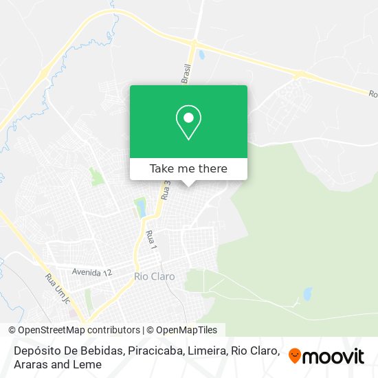 Depósito De Bebidas map