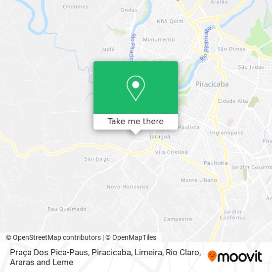 Praça Dos Pica-Paus map