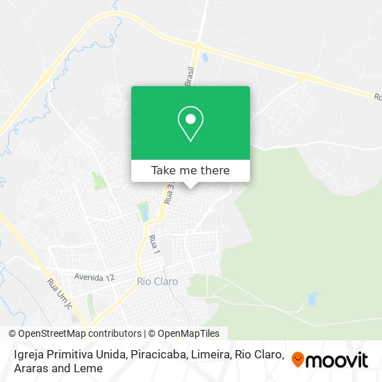 Igreja Primitiva Unida map