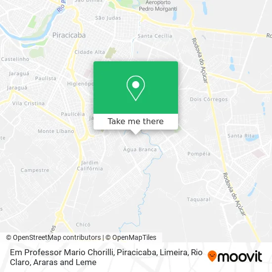 Em Professor Mario Chorilli map