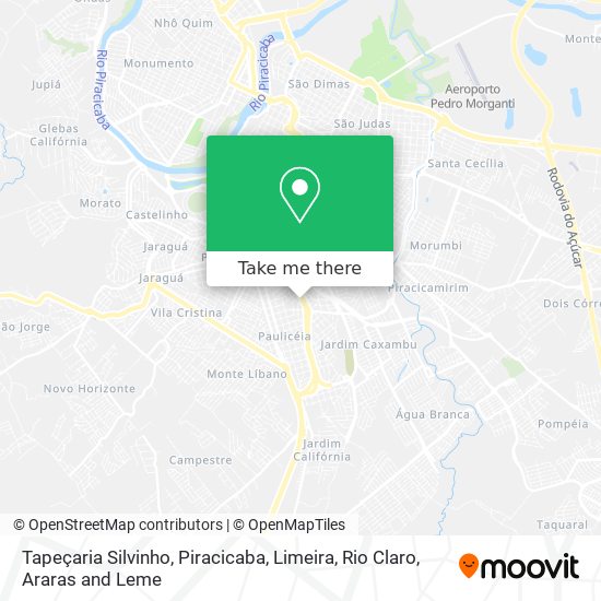 Tapeçaria Silvinho map