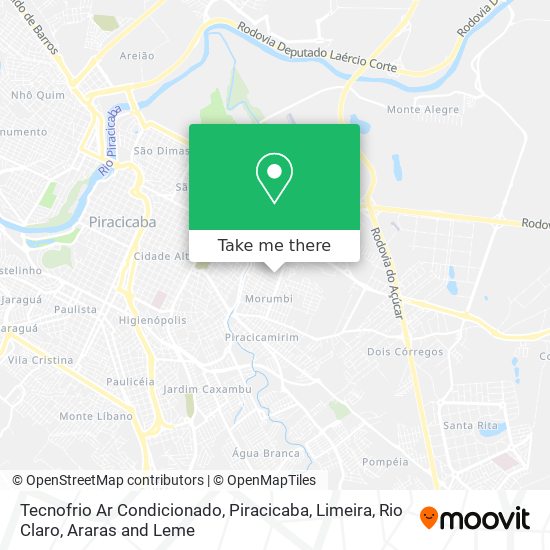 Tecnofrio Ar Condicionado map