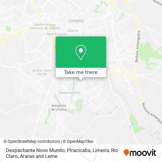 Despachante Novo Mundo map