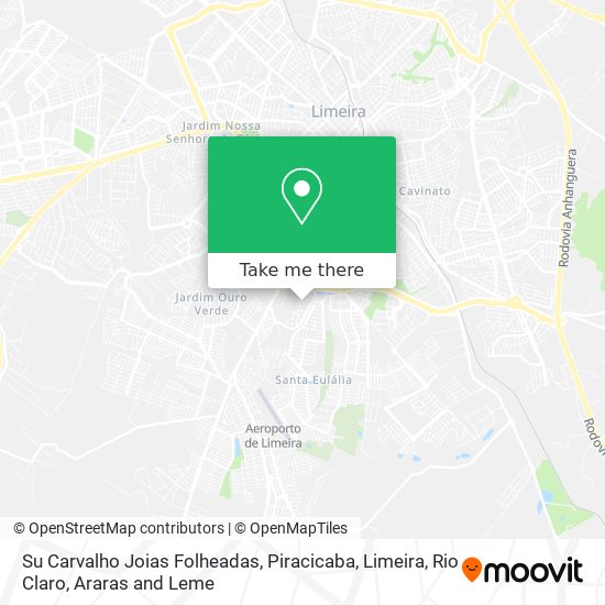 Su Carvalho Joias Folheadas map