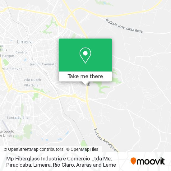 Mp Fiberglass Indústria e Comércio Ltda Me map