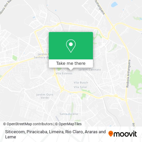 Mapa Siticecom