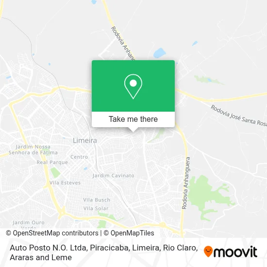 Auto Posto N.O. Ltda map