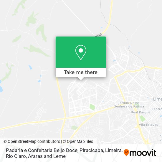 Padaria e Confeitaria Beijo Doce map