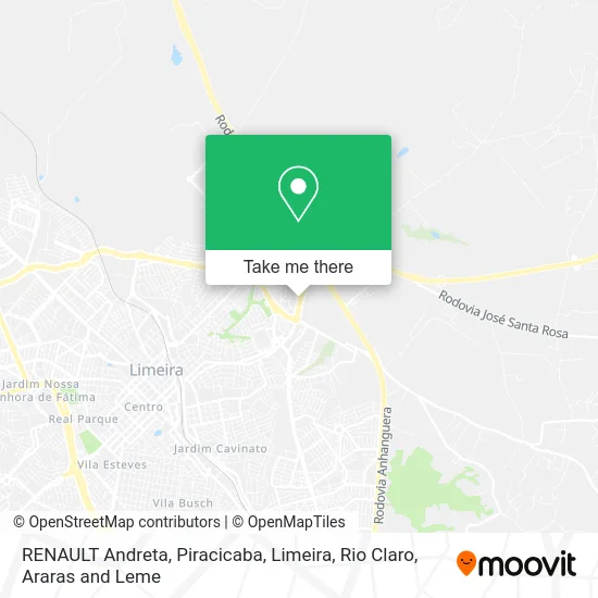 RENAULT Andreta map