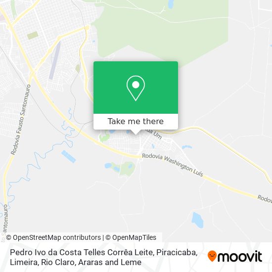 Mapa Pedro Ivo da Costa Telles Corrêa Leite