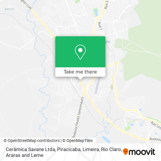 Cerâmica Savane Ltda map